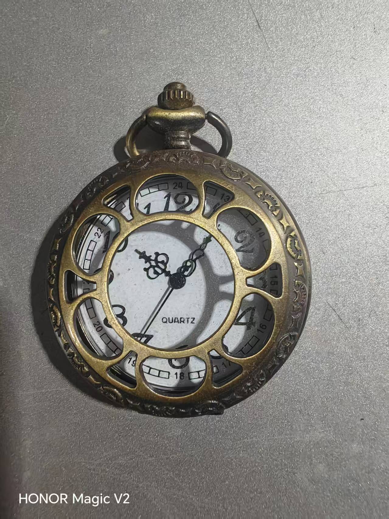 经典石英男女适用复古潮流怀表