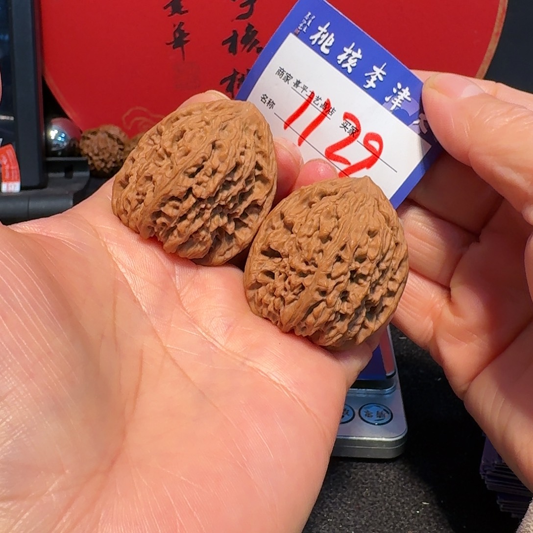 把件文玩核桃36高炮疆