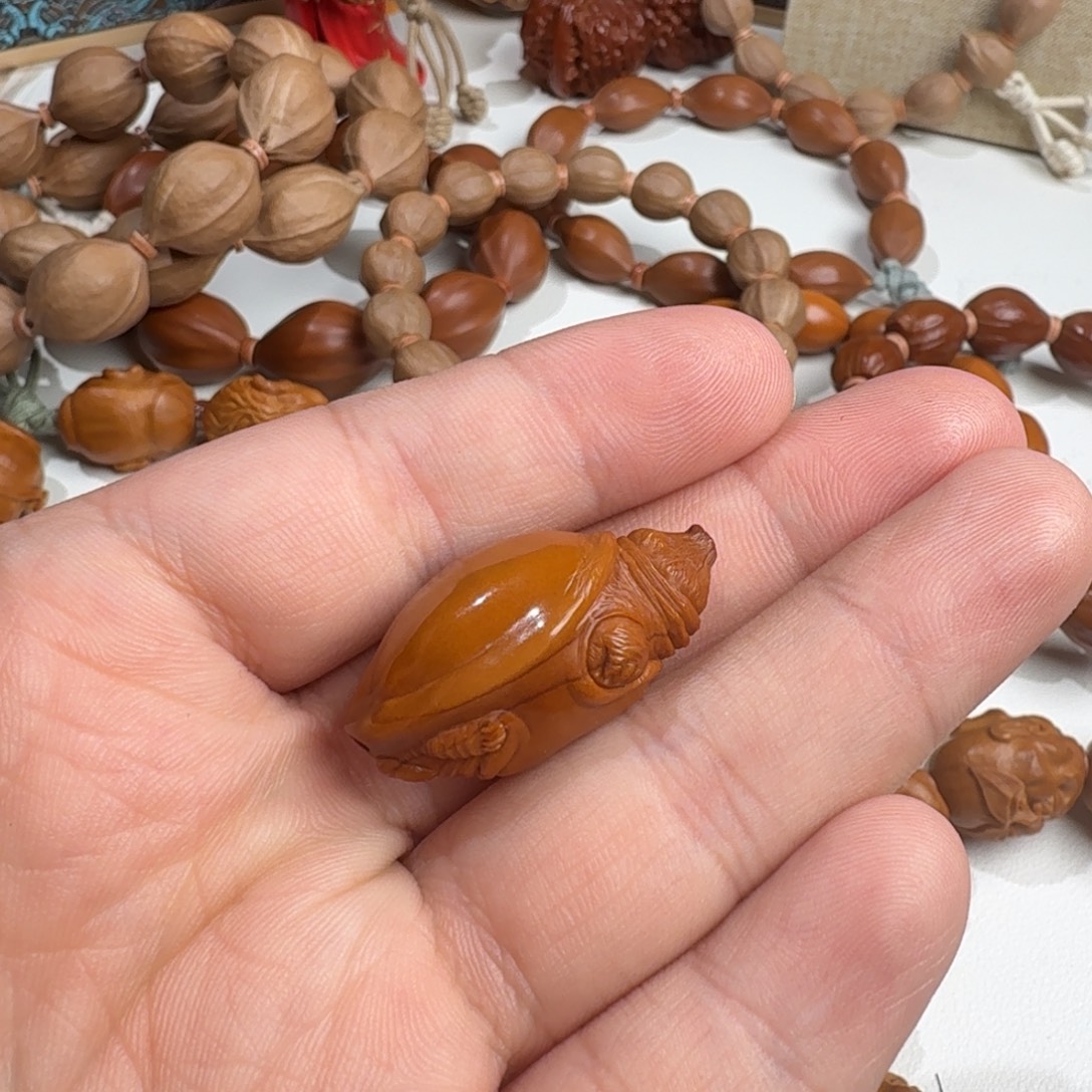 乐***、橄榄核手串/手链橄榄核雕单籽小鳖
