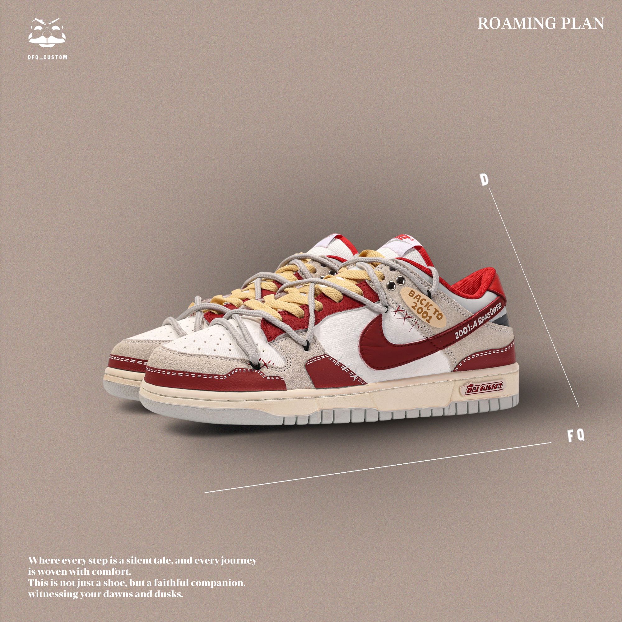 Nike Dunk 漫游计划 设计感 简约 百搭 复古 低帮 板鞋 男女同款