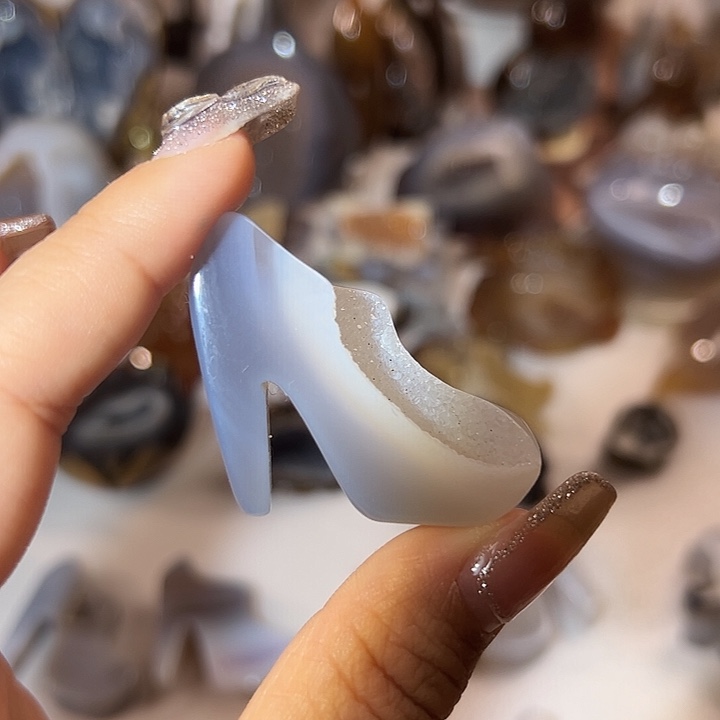 玛瑙/玉髓无未镶嵌水晶鞋
