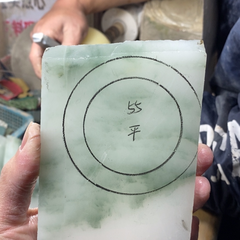 【闪购商品】石英质玉（天山翠）手镯未镶嵌犯**挞定制手镯