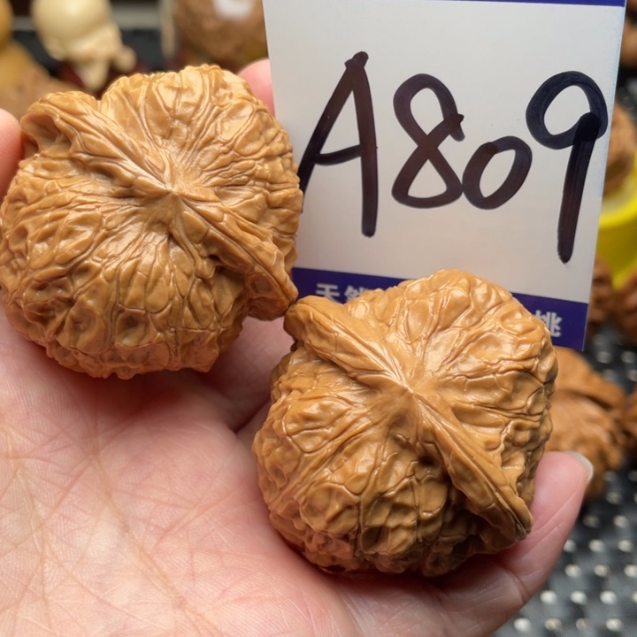 把件桃核南瓜墩44