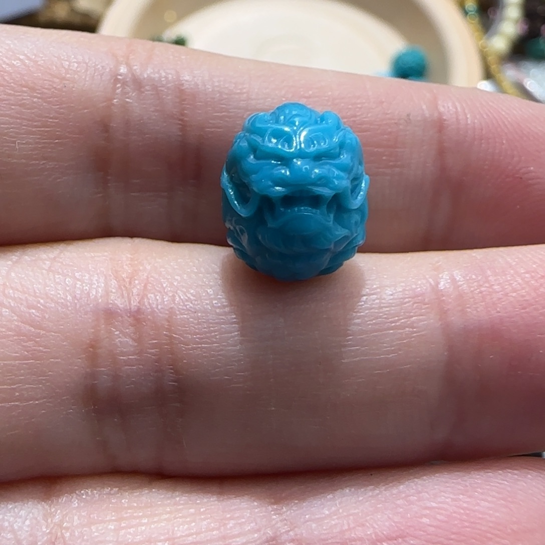 绿松石未镶嵌珠子