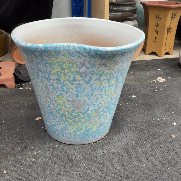 30×26×29 -粗陶花盆有孔-买买买