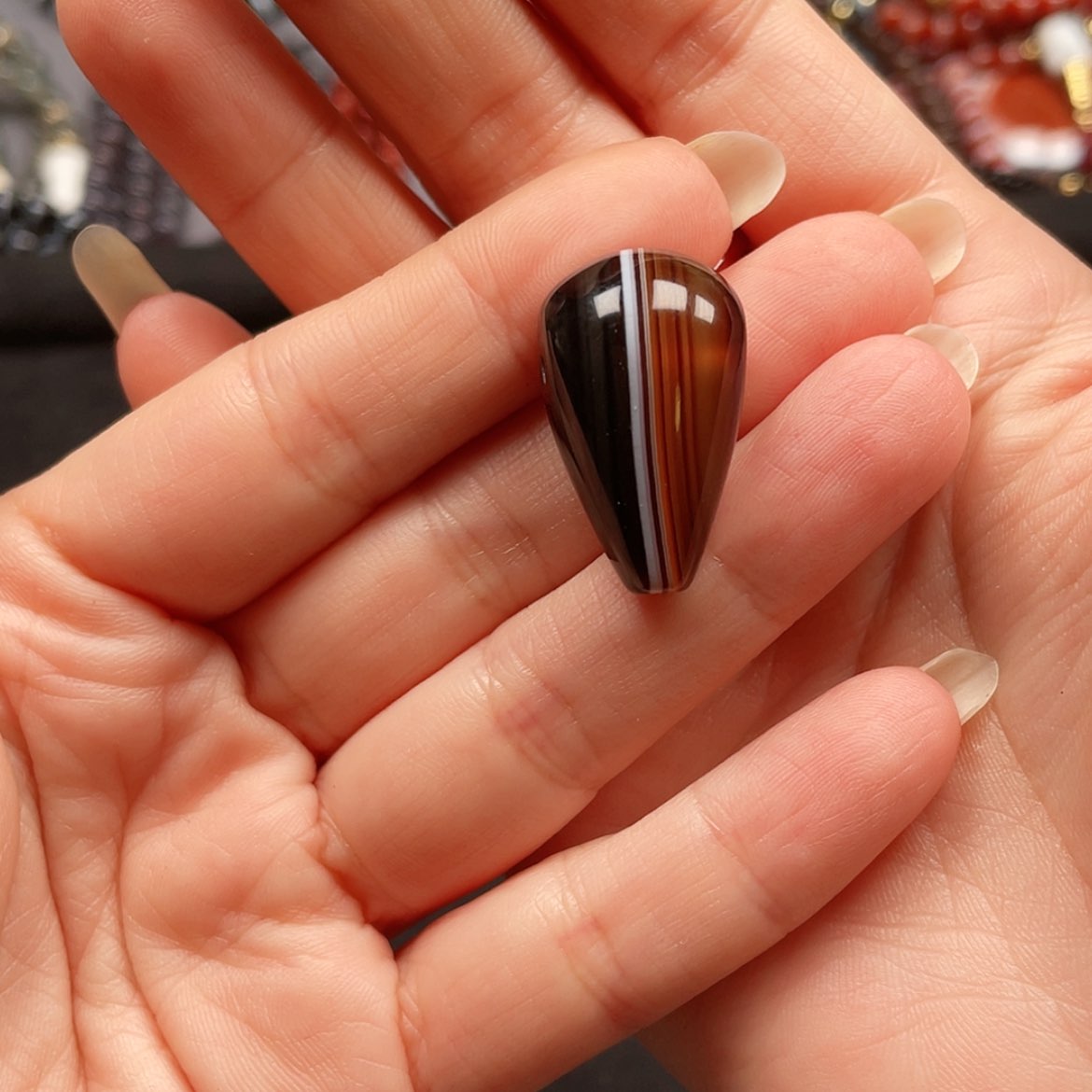 【闪购商品】合金玛瑙/玉髓珠宝半成品怪**椒