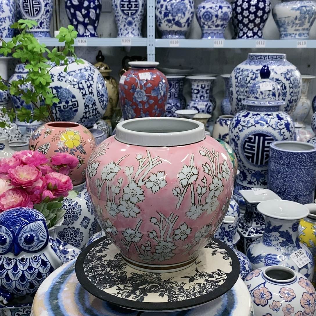 【闪购商品】摆件粉色花瓶……