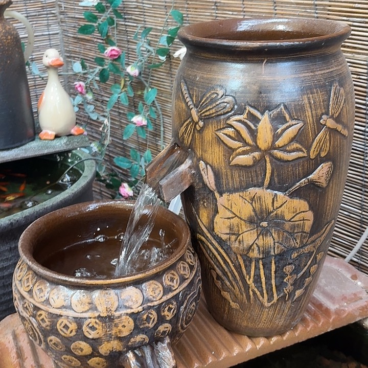 粗陶口径19/39，20/16进水口2.5厘米