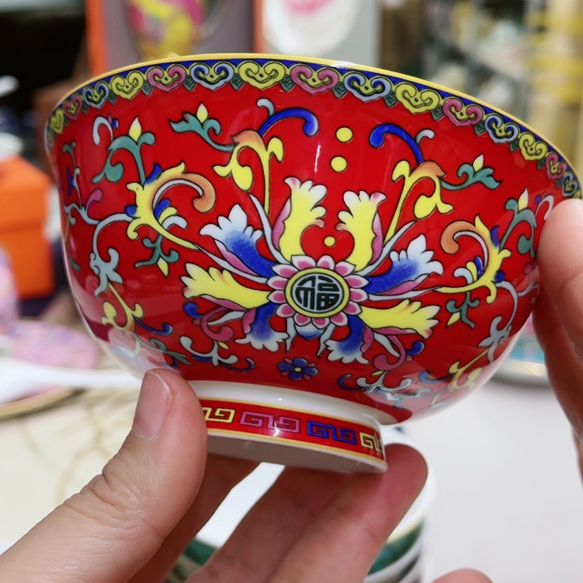 【闪购商品】珐琅4.5寸1个………………………………