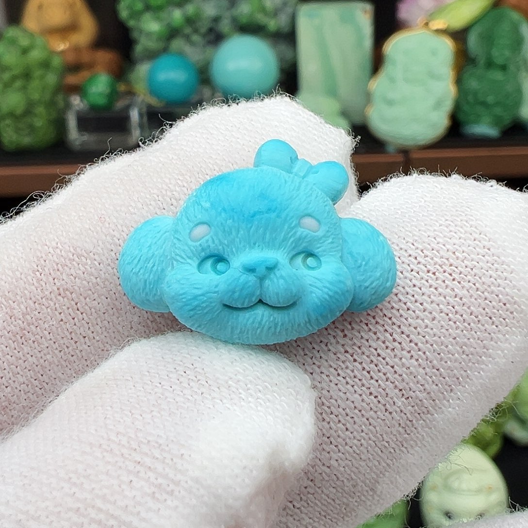 绿松石未镶嵌绿松石主播万丽