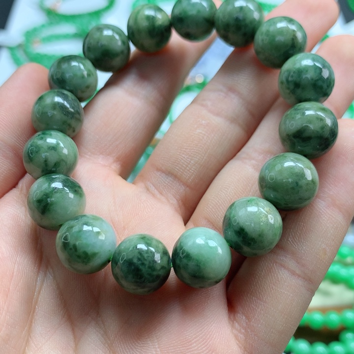 翡翠未镶嵌手链翡翠