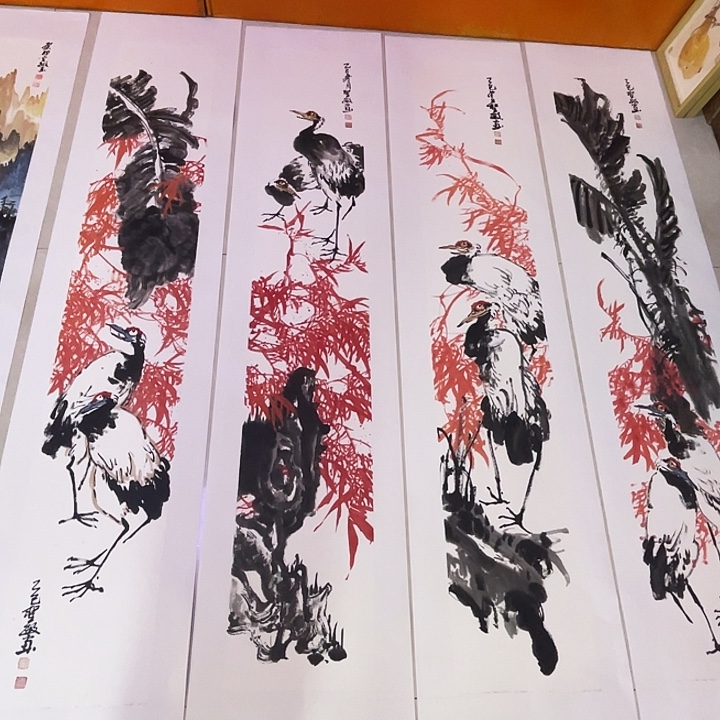 国画张圣敏先生纯手绘作品