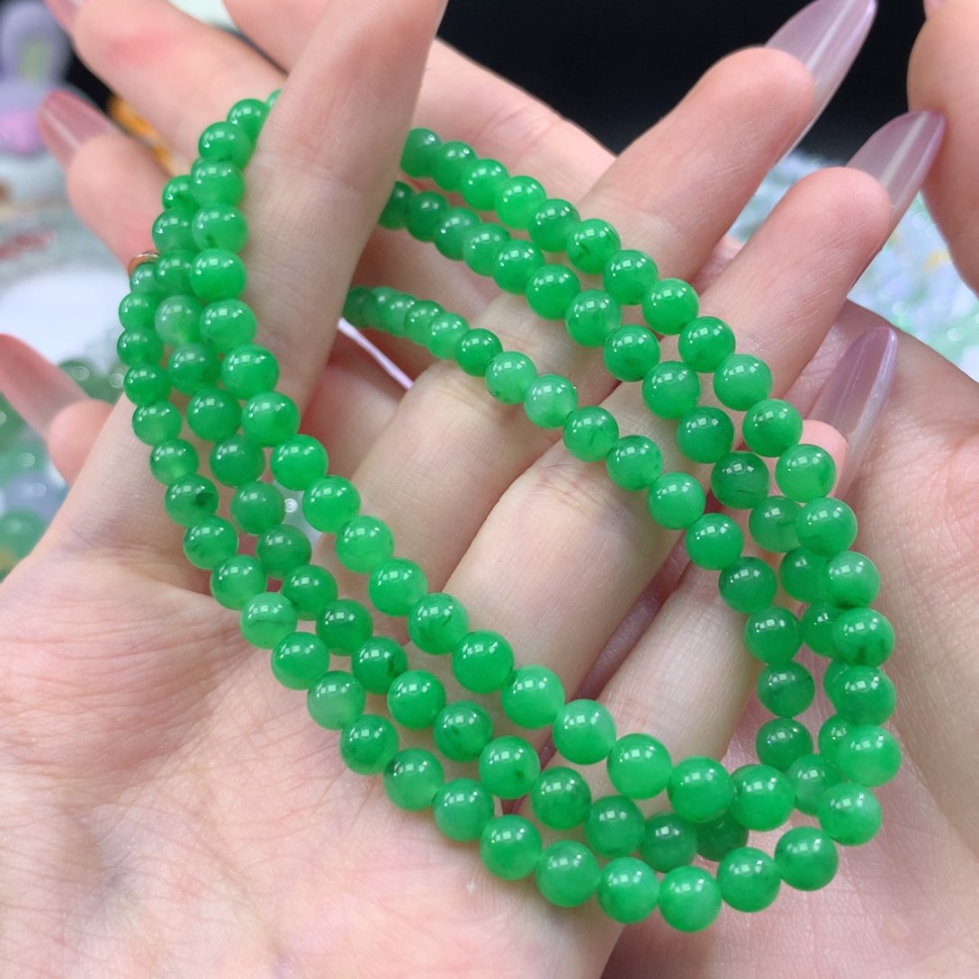 未镶嵌手链翡翠c****.翡翠