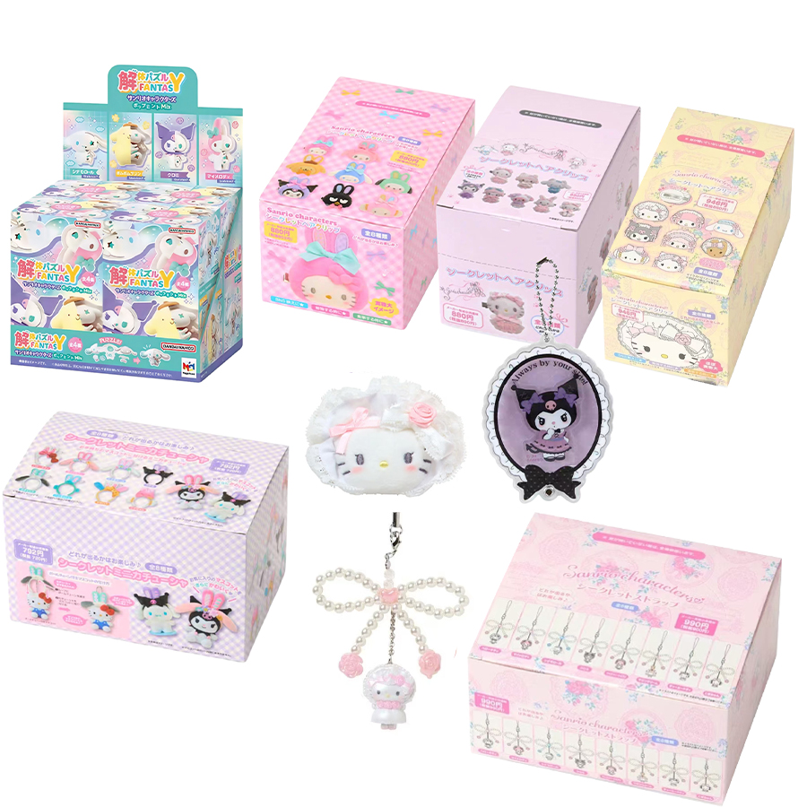 日本 三丽鸥 kitty 美乐蒂 盲盒