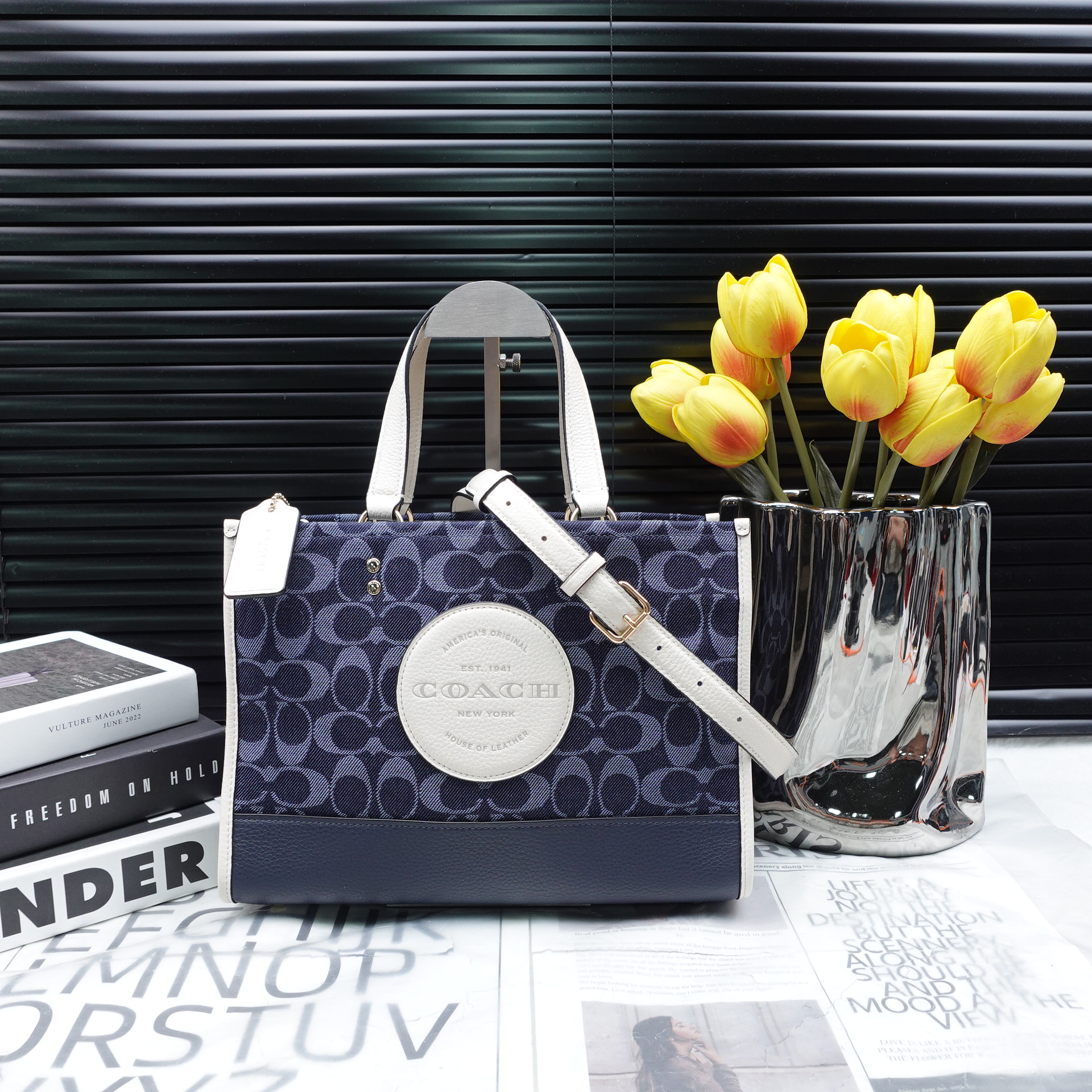 95新 COACH/蔻驰 单肩包/T10295466