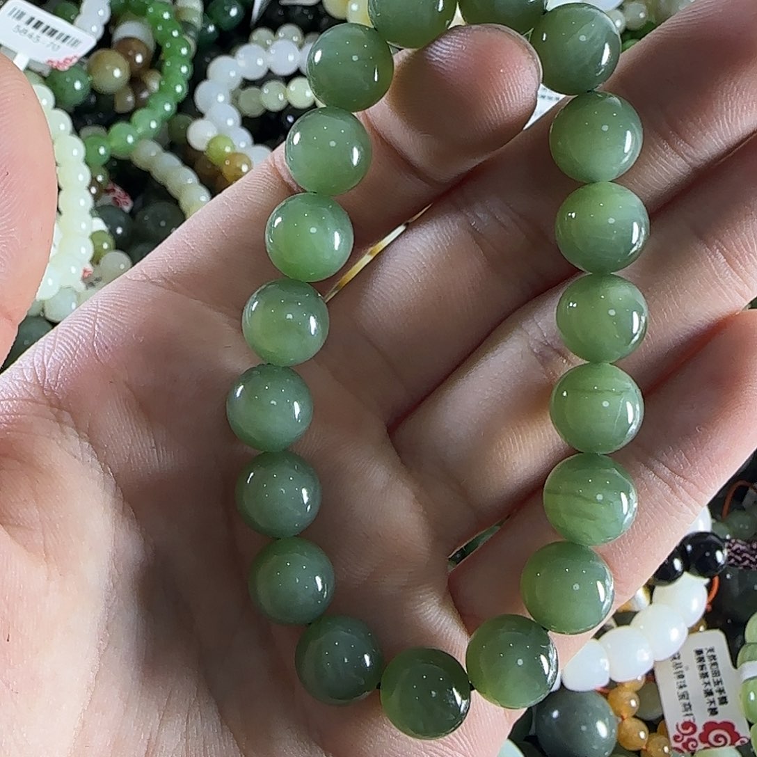 和田玉手链未镶嵌196