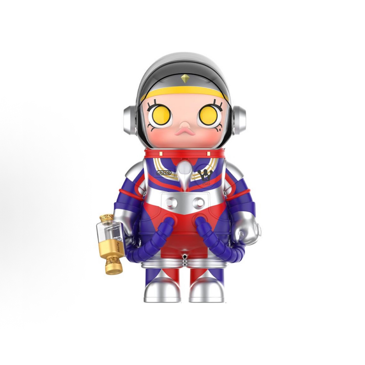POP MART/泡泡玛特【寄卖孤品】MOLLY奥特曼1000%全新未拆潮玩摆件