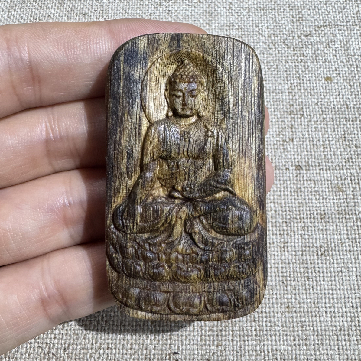 沉香白奇树心油老料（大日如来）12克（宽33mm✖️长57mm✖️厚11mm）
