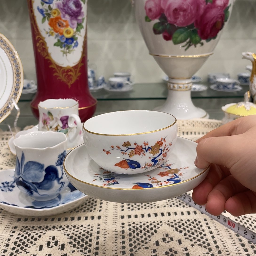 摆件中古一等茶盅