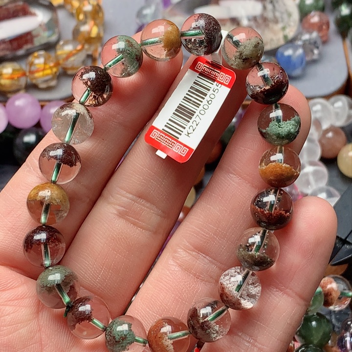 水晶手串未镶嵌天然