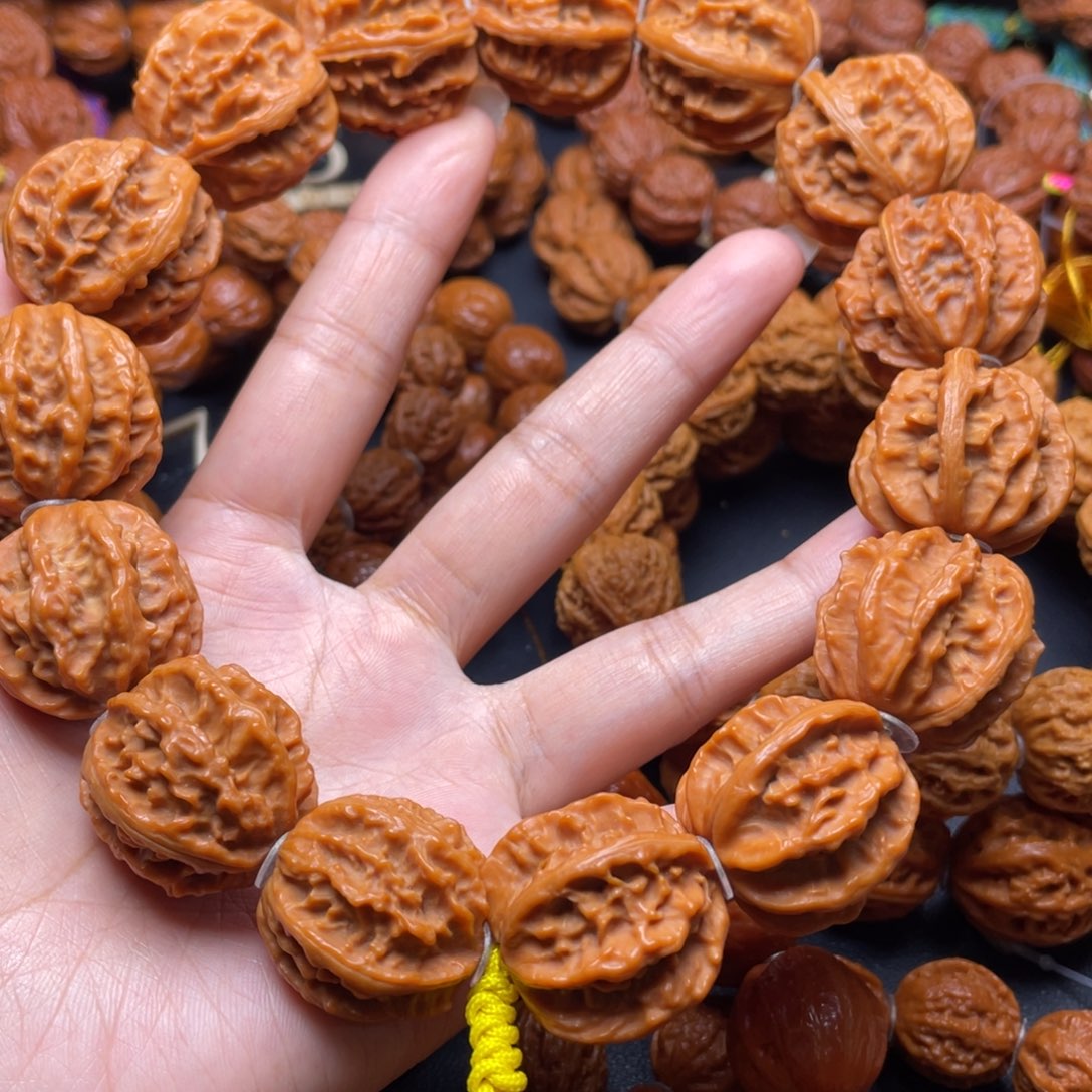 文玩核桃手串柒*粗筋111