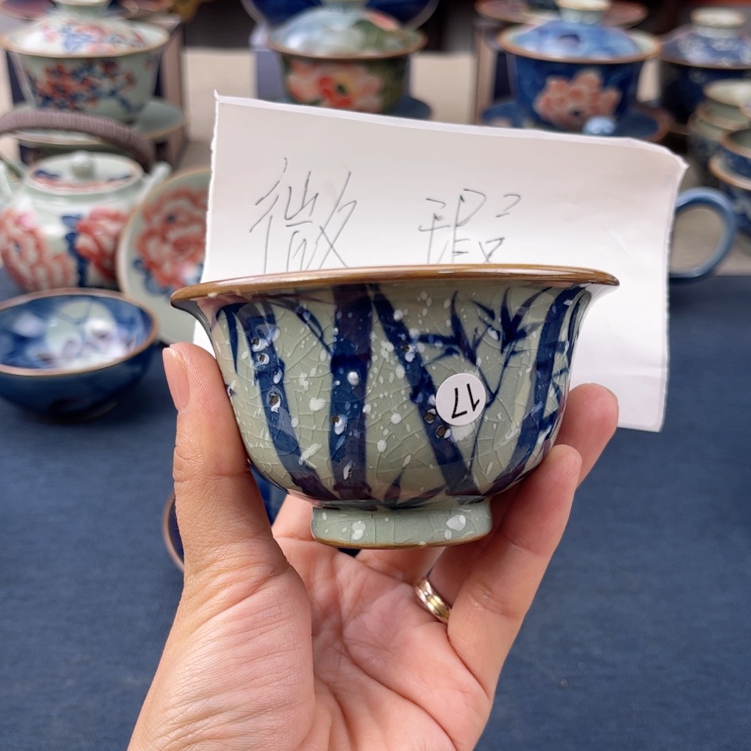 杯景德镇手绘手工茶具