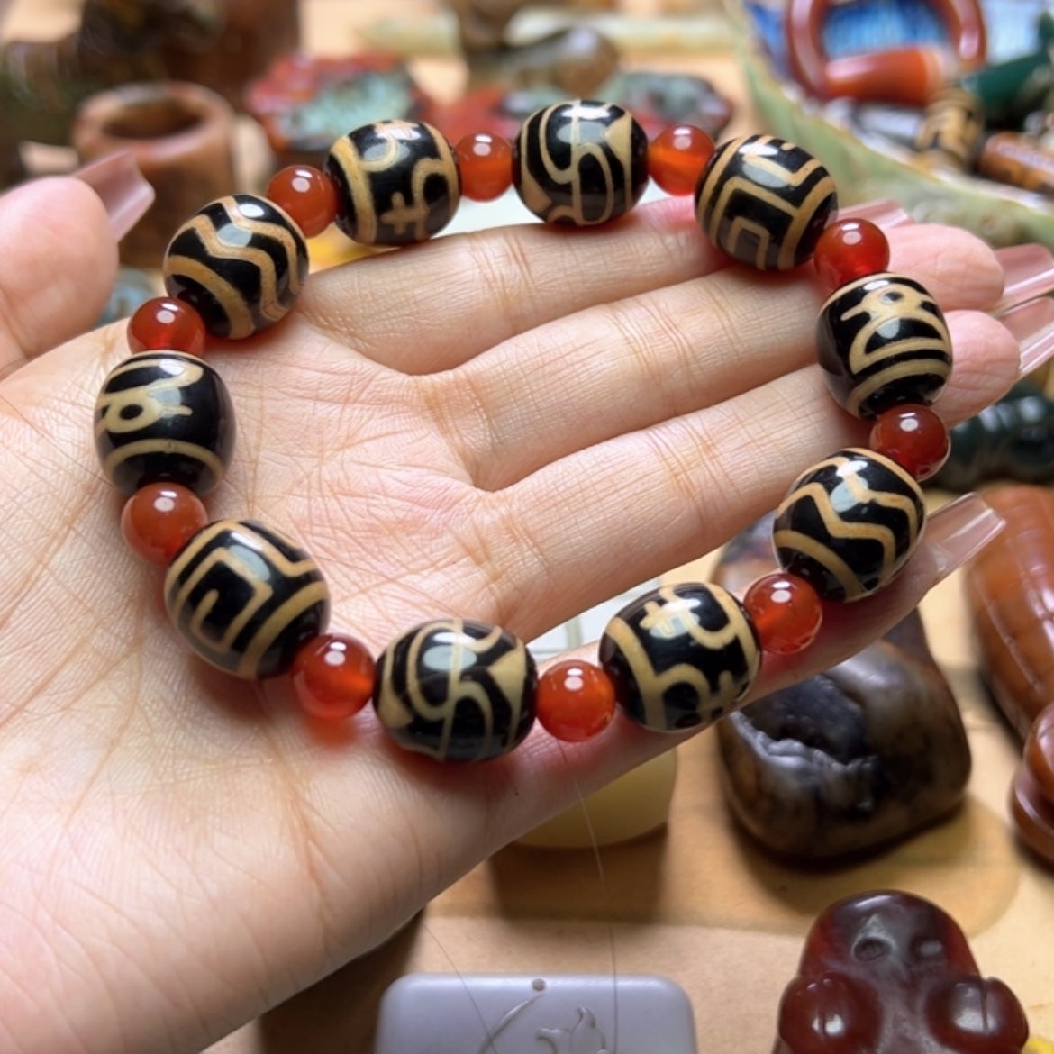 【闪购商品】玛瑙/玉髓颈饰未镶嵌