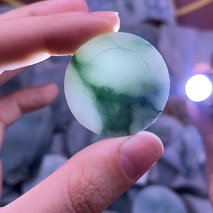 平***.翡翠裸石纯天然翡翠