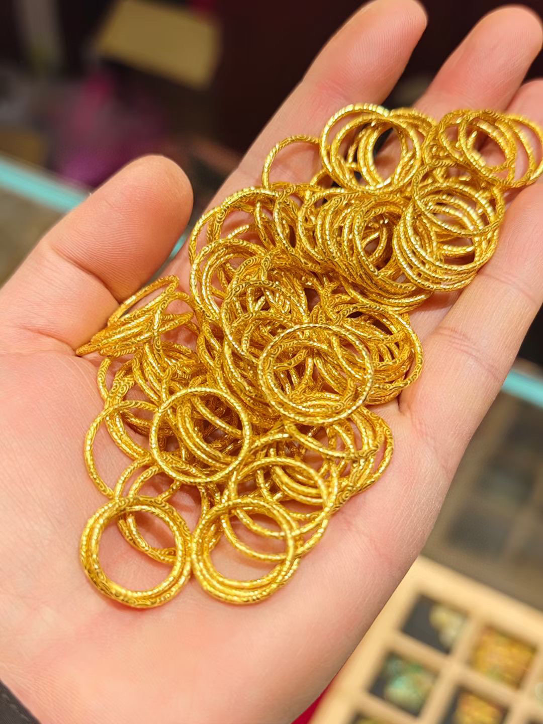 禾乐足金龙纹戒指（多样性发一）G0