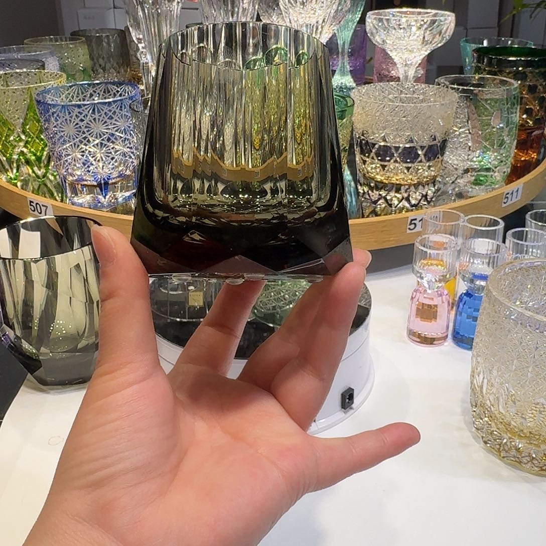 水晶玻璃无盖款阿*?