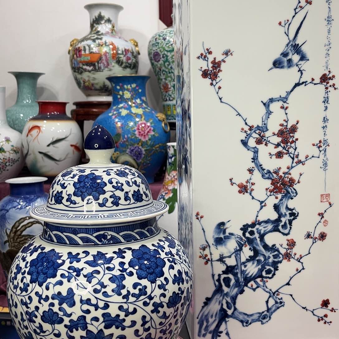 摆件紫**东景德镇陶瓷艺术