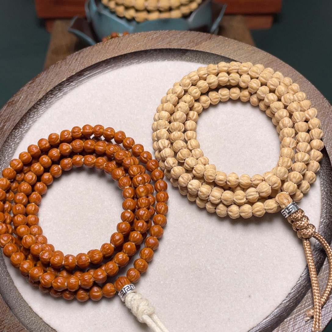 柏香籽/百香籽吊坠莲花金豆