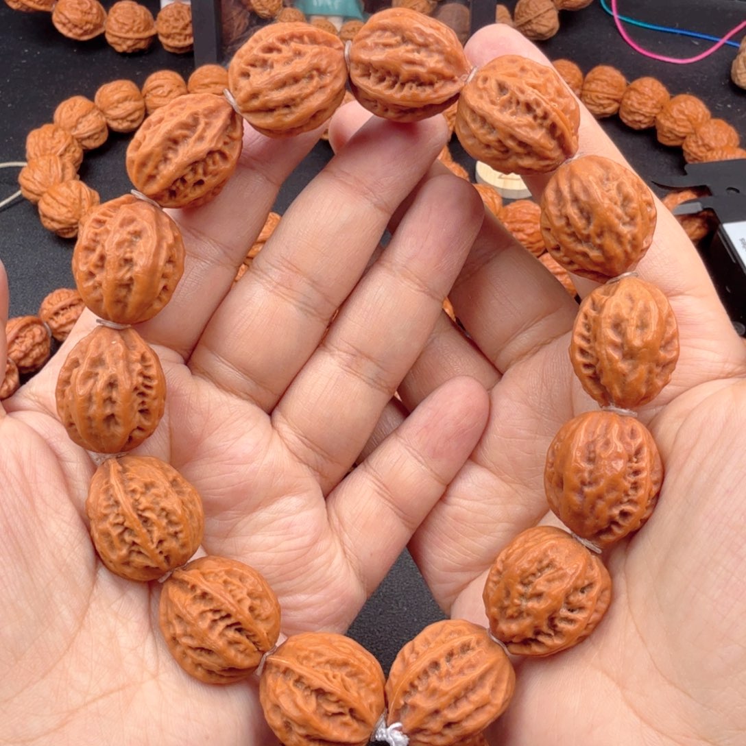 文玩核桃手串京八棱手串