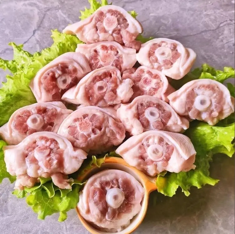 新鲜猪尾根 多肉 免切段 带皮有肥有瘦免切段顺丰包邮