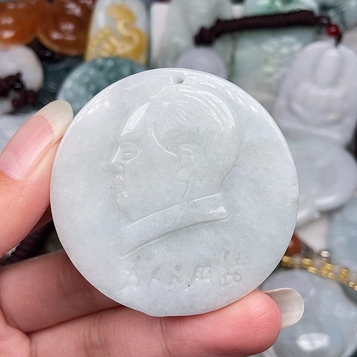 颈饰未镶嵌翡翠翡翠