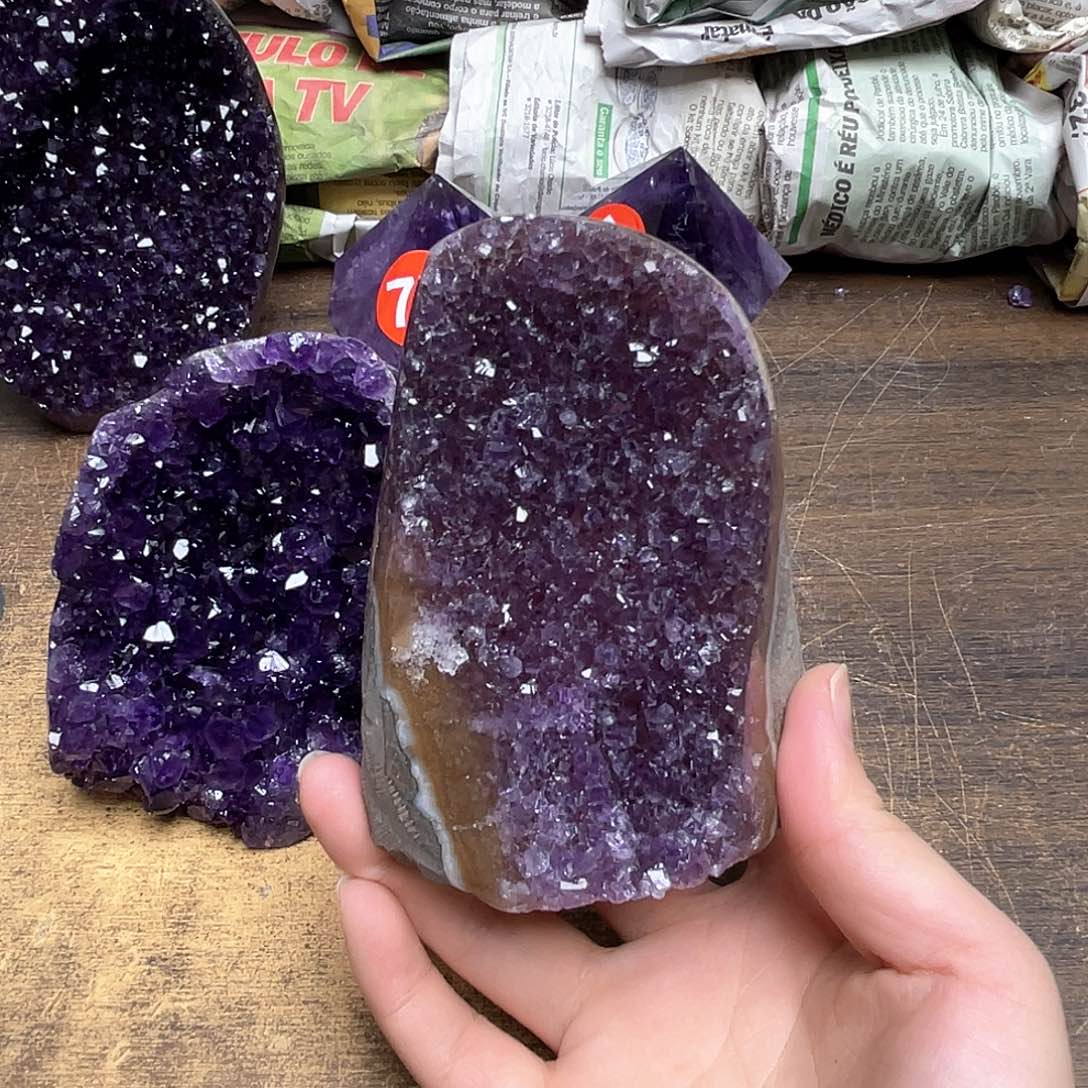 未镶嵌紫晶大型摆件（非配饰）