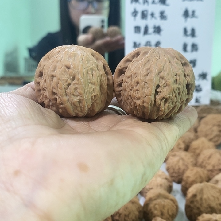 吊坠文玩核桃铁锤40