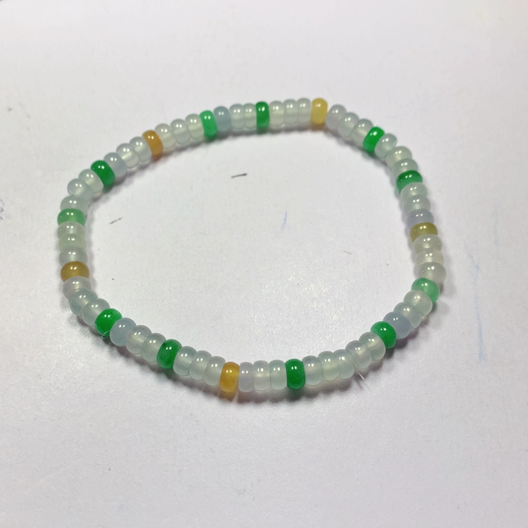 未镶嵌翡翠手链缅甸翡翠