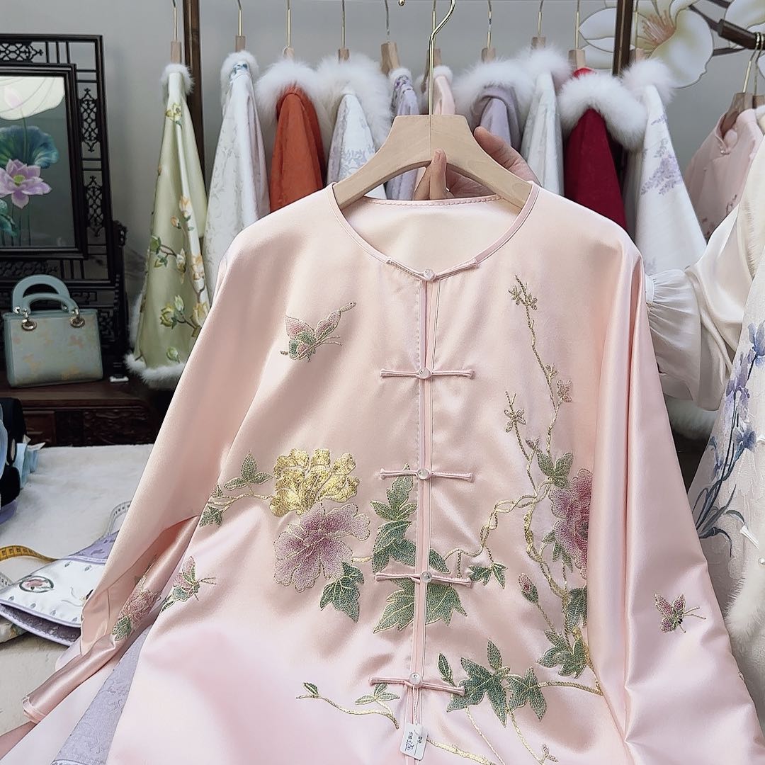 刺绣10.真丝苏绣四季款上衣外套