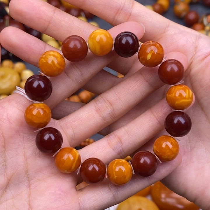 琥珀未镶嵌裸石蜜蜡M