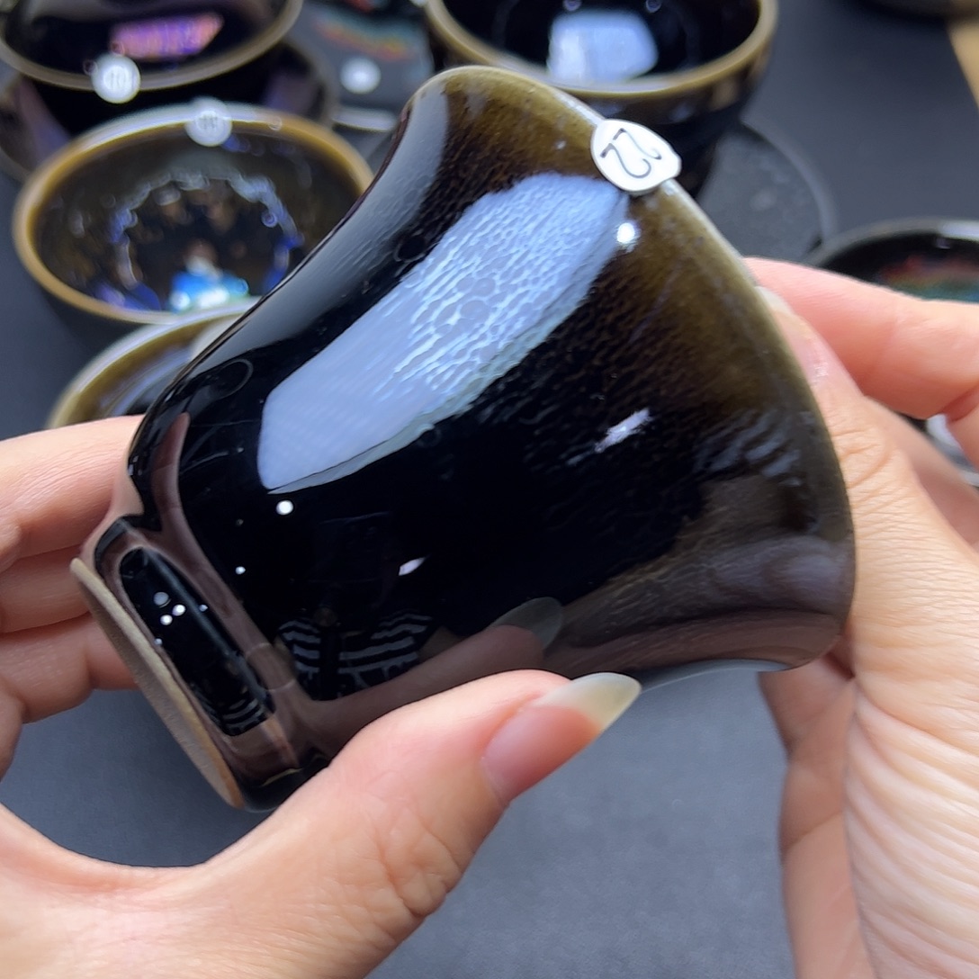 茶盏建窑建盏主人杯