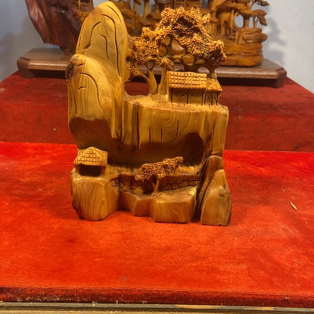 柏木（崖柏）再****收崖柏摆件（福利