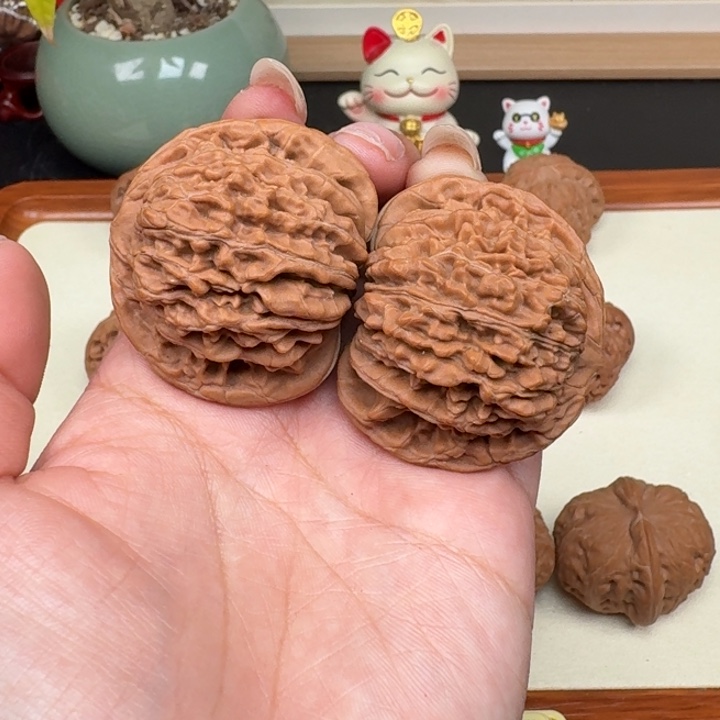 把件文玩核桃全品四座楼山地