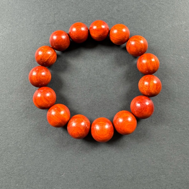 印度小叶紫檀1.5泥料单圈手串