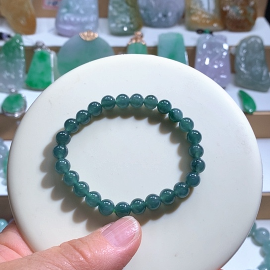 翡翠未镶嵌颈饰29