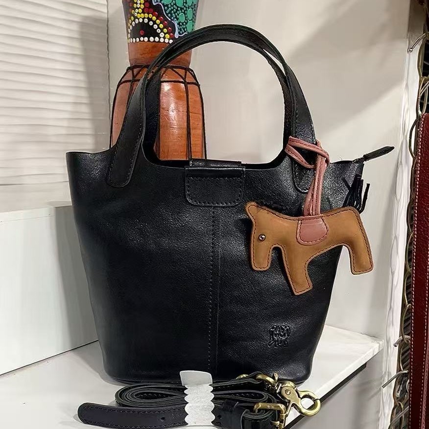 嬉皮士经典永续花篮托特桶包手提斜挎包1060