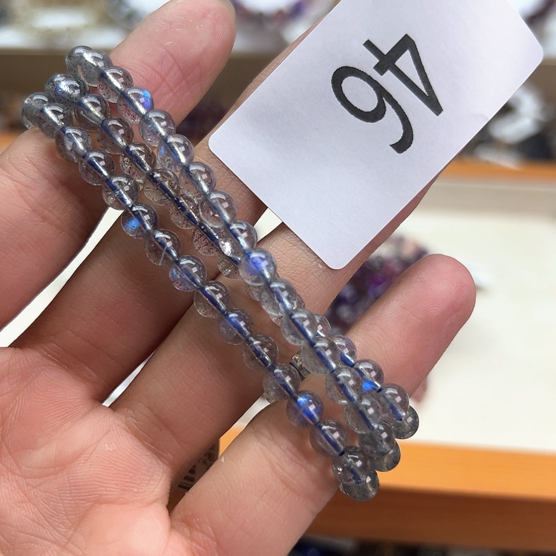 长石手链未镶嵌手链
