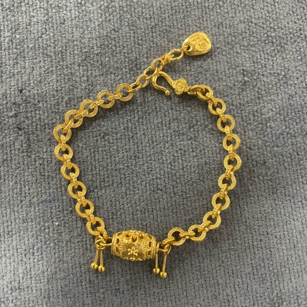 20.16克 足金999 手工多宝手链 下单即锁价 （金条）黄金不支持退换