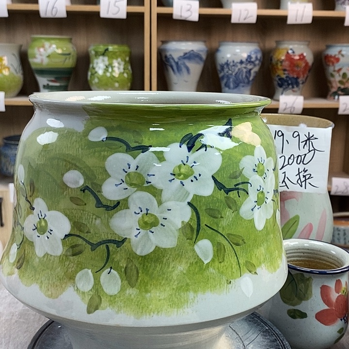 缸13zp景德镇陶瓷花盆