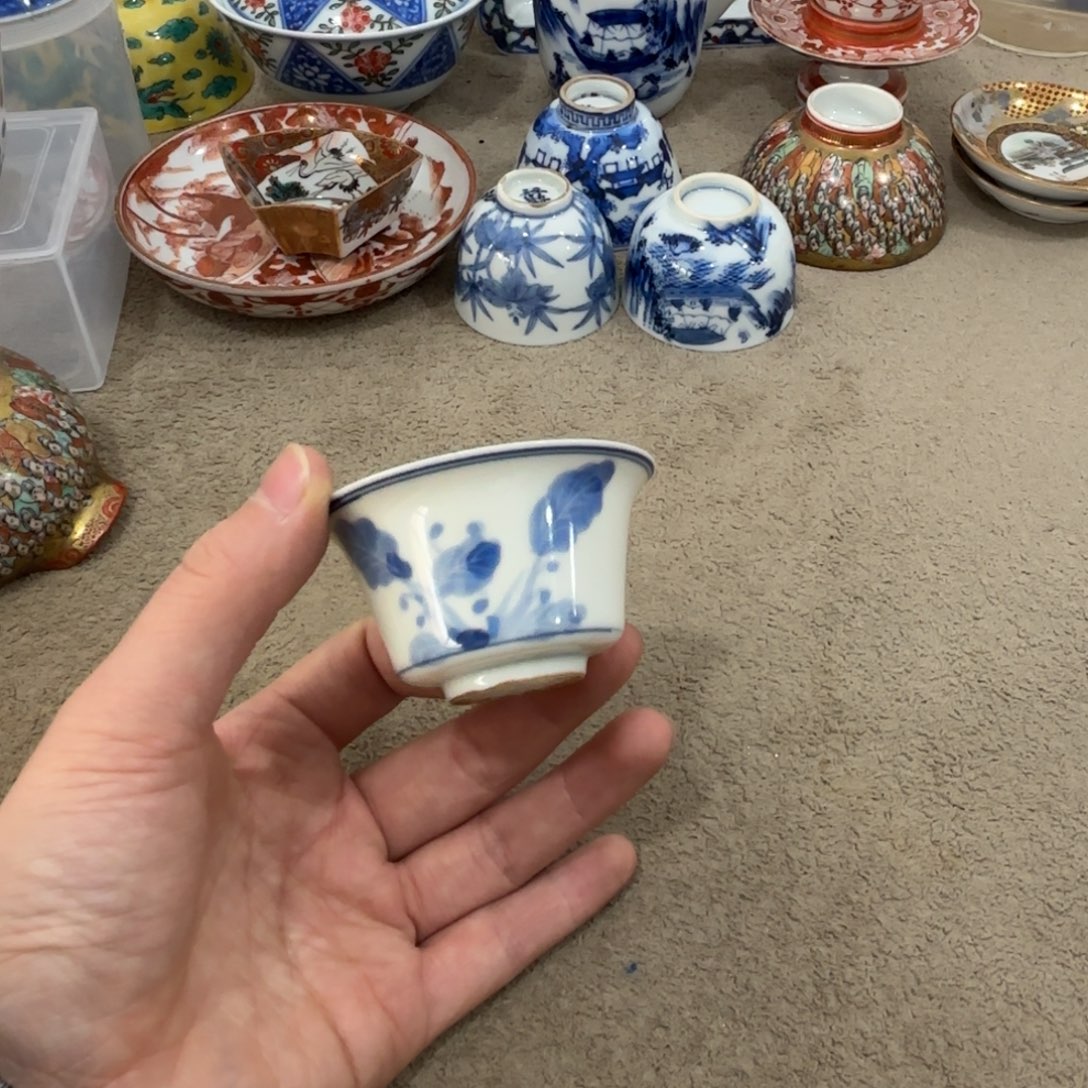 瓷片非常好看漂亮的物品 